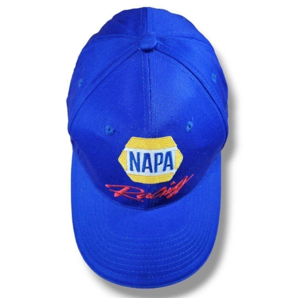 Vintage Napa Racing Hat OSFM Adjustable Strap Back Hat Embroidered Embroidery - Picture 3 of 9